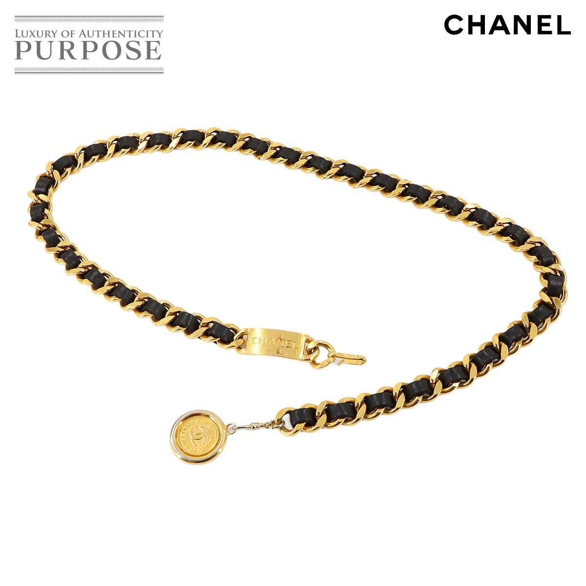 シャネル CHANEL 31 RUE CAMBON チェーン ベルト レザー