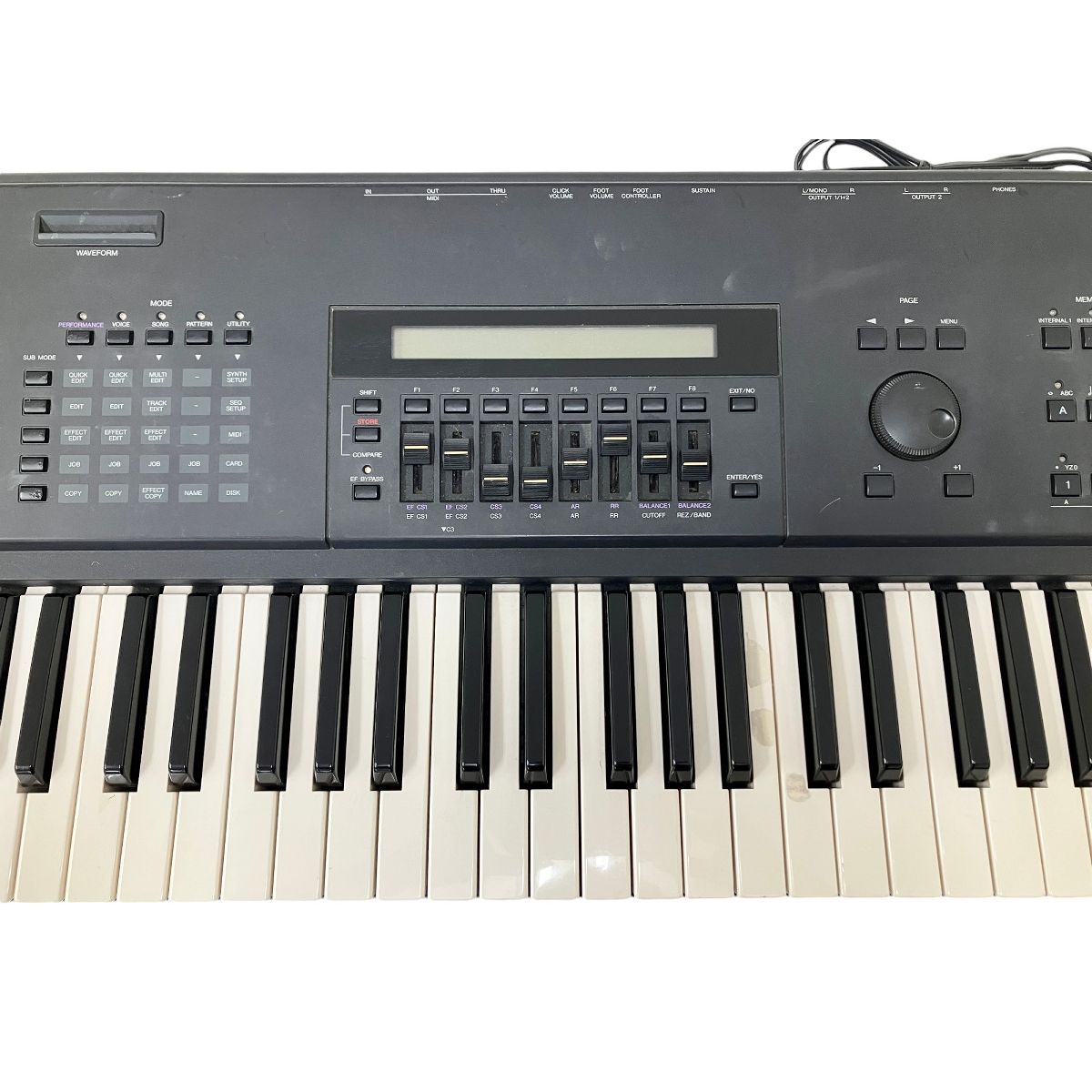 YAMAHA SY85 シンセサイザー 61鍵 楽器 ヤマハ 中古 O9246028 - メルカリ