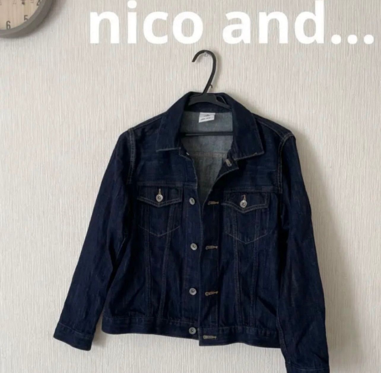 美品 nico and... ニコアンド Gジャン デニムジャケット アウター