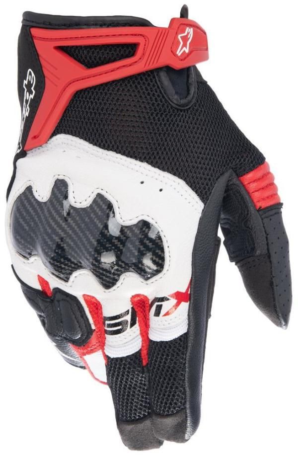 【新品・2営業日で発送】ALPINESTAR アルパインスターズ 【必ず購入前に仕様をご確認下さい】STELLA SMX-R GLOVES ASIA 1304 BK WH BRT RD M 3597222