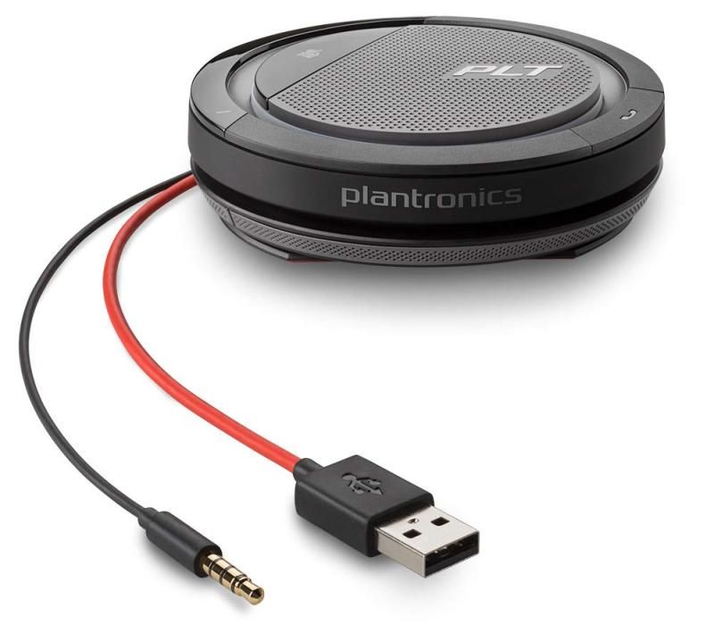 Plantronics Calisto プラントロニクス スピーカーフォン PC スピーカー マイク テレワーク リモートワーク 5200 USB Type-A -amp- 3.5mm 並行