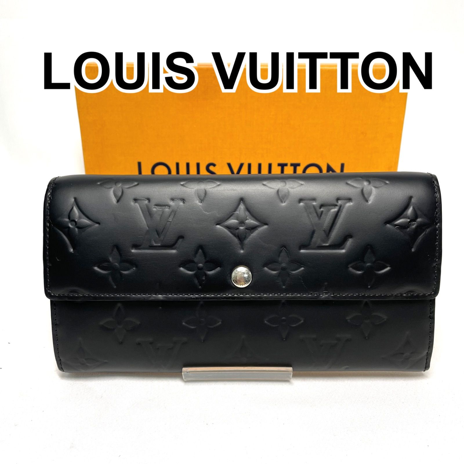 Louis Vuitton ルイヴィトン ヴェルニ ポルトフォイユ サラ 長財布 