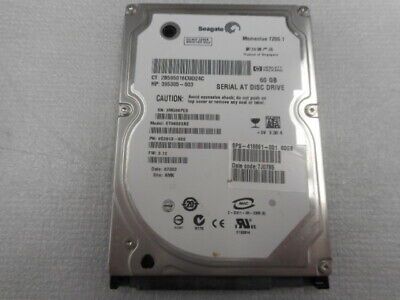 9S3013-022 60GB 7200 SATA ハードドライブ 2.5 9M