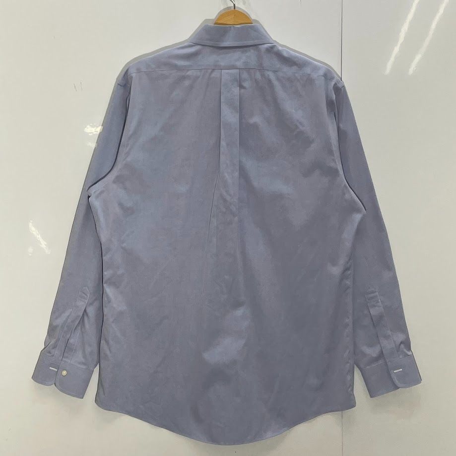 Brooks Brothers 1818 長袖シャツ ブルー コットン100% 古着 ビッグサイズ ブルックスブラザーズ Brooks Brothers Est