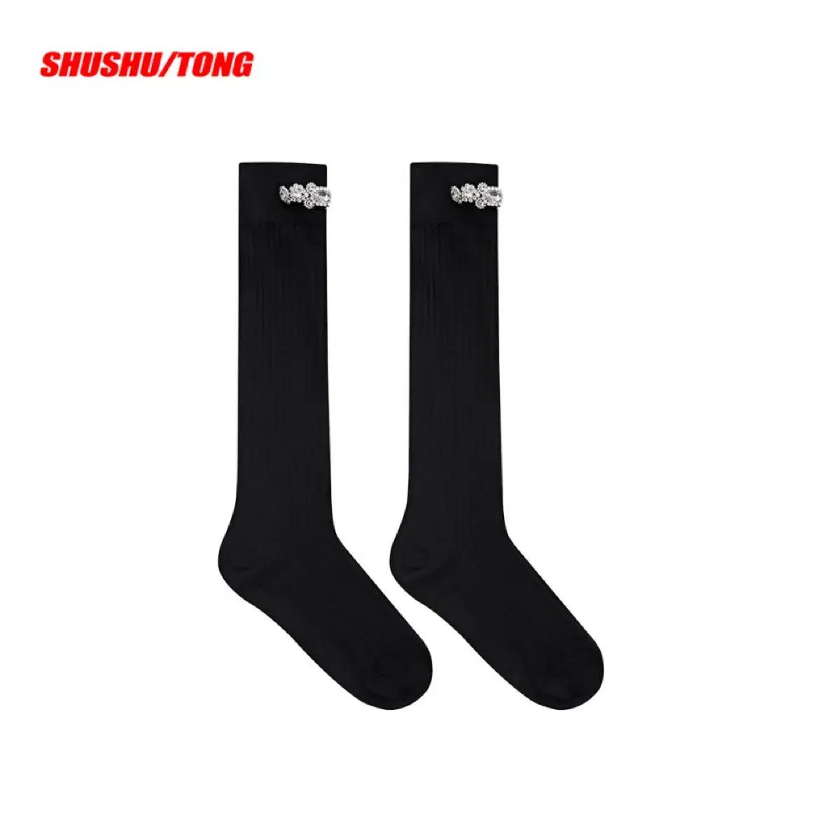 Shushutong シュシュートン キュービック ニーハイソックス ハイソックス