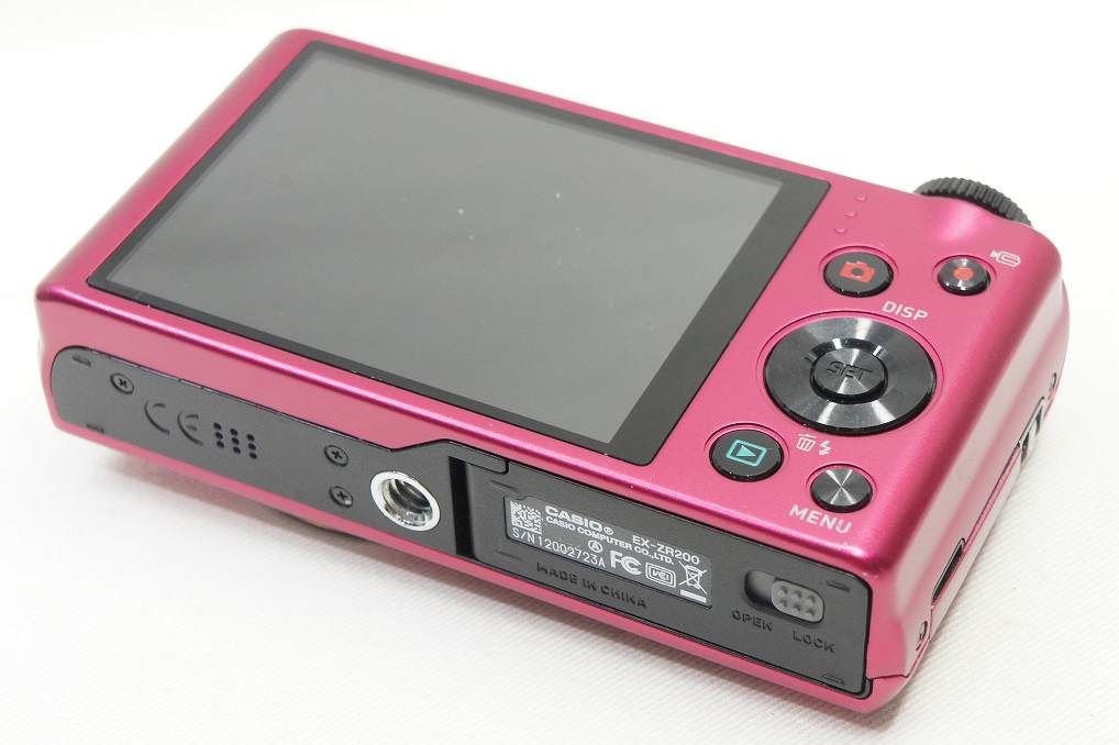 CASIO EX-ZR200 12.5倍ズーム コンパクトデジタルカメラ