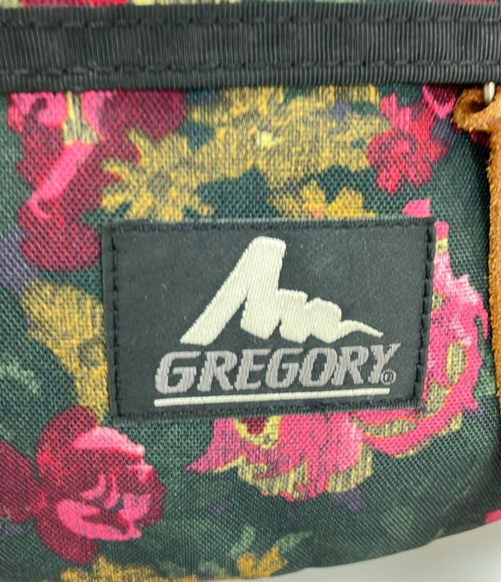 旧タグ　 GREGORY 花柄 ボディバッグ Mサイズ　グレゴリー GREGORY 最大42% 8/24限定 グレゴリー クラシックバッグ