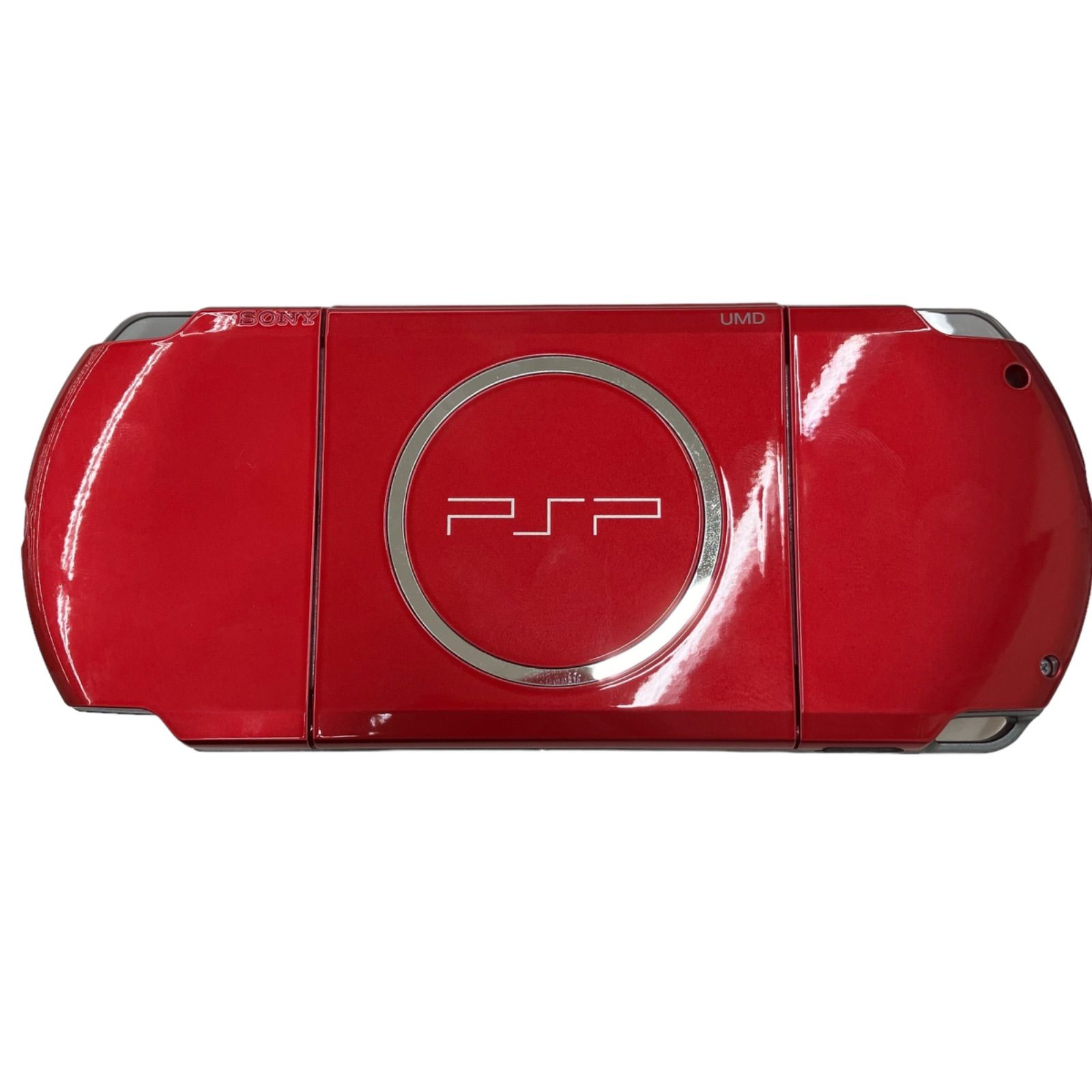 SONY PlayStation Portable PSP-3000中期 ラディアント・レッド 動作未確認品