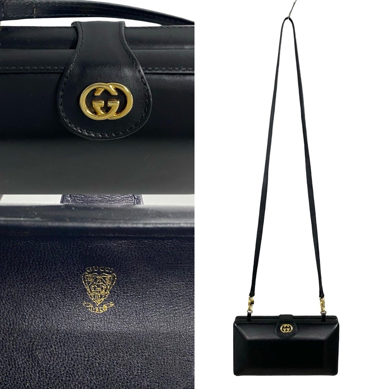 極 美品 袋付き 希少品 GUCCI グッチ オールドグッチ