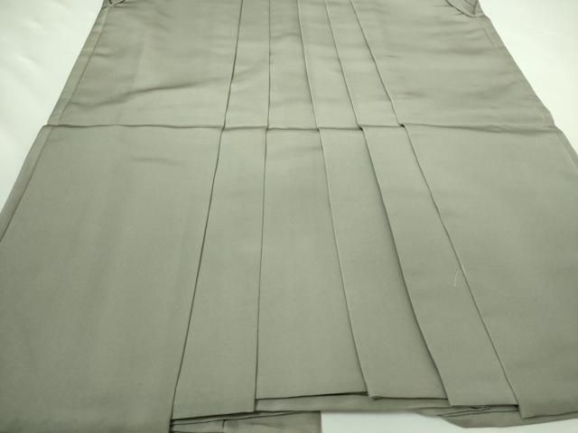 平和屋本店□極上 創業100年毘龍織 米沢阿部吉 男性 馬乗り袴 利休茶色