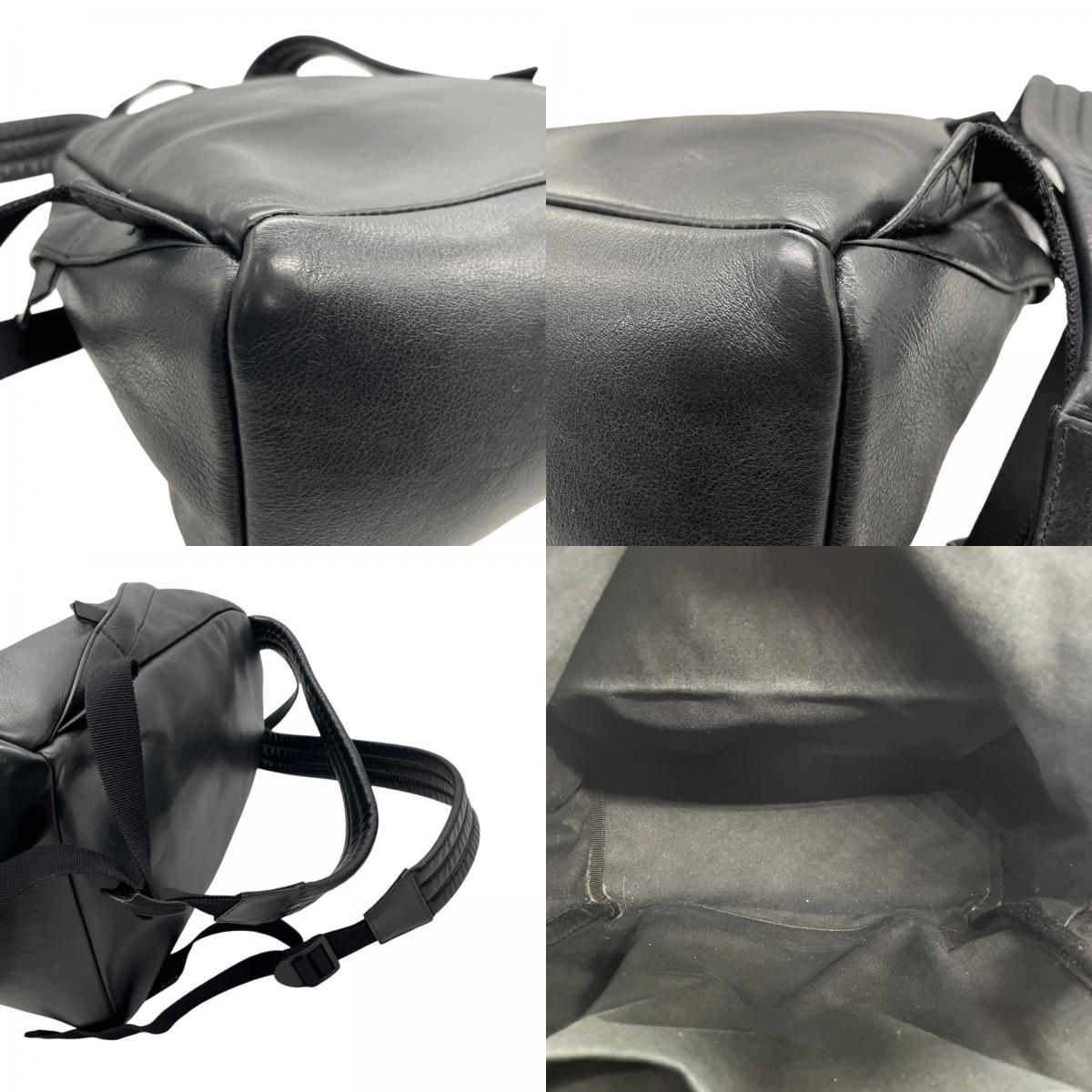 正規品】バレンシアガ エブリデイ リュック バッグパック レザー 黒