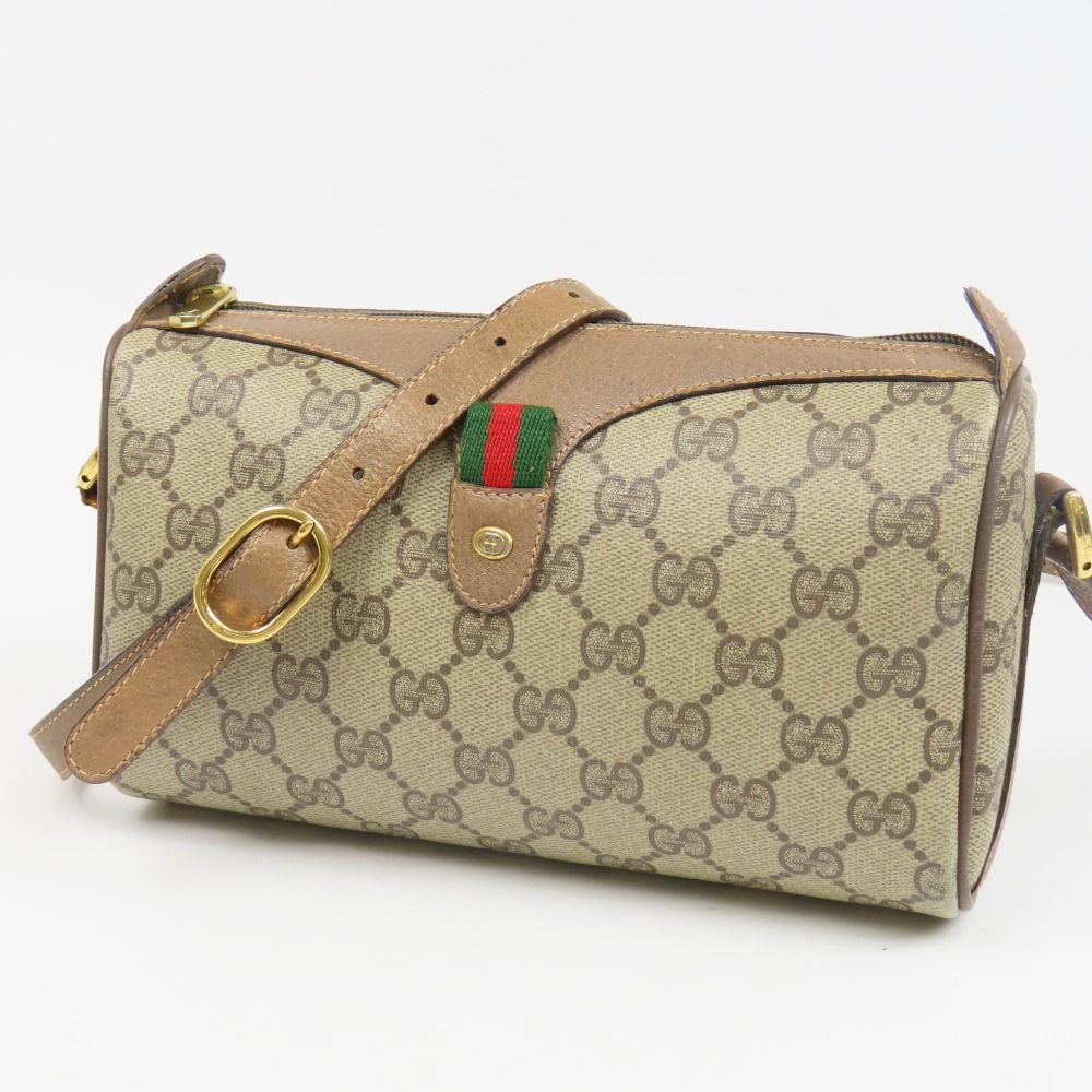 20042 GUCCI グッチ 斜め掛けOK ヴィンテージ オールド ショルダー