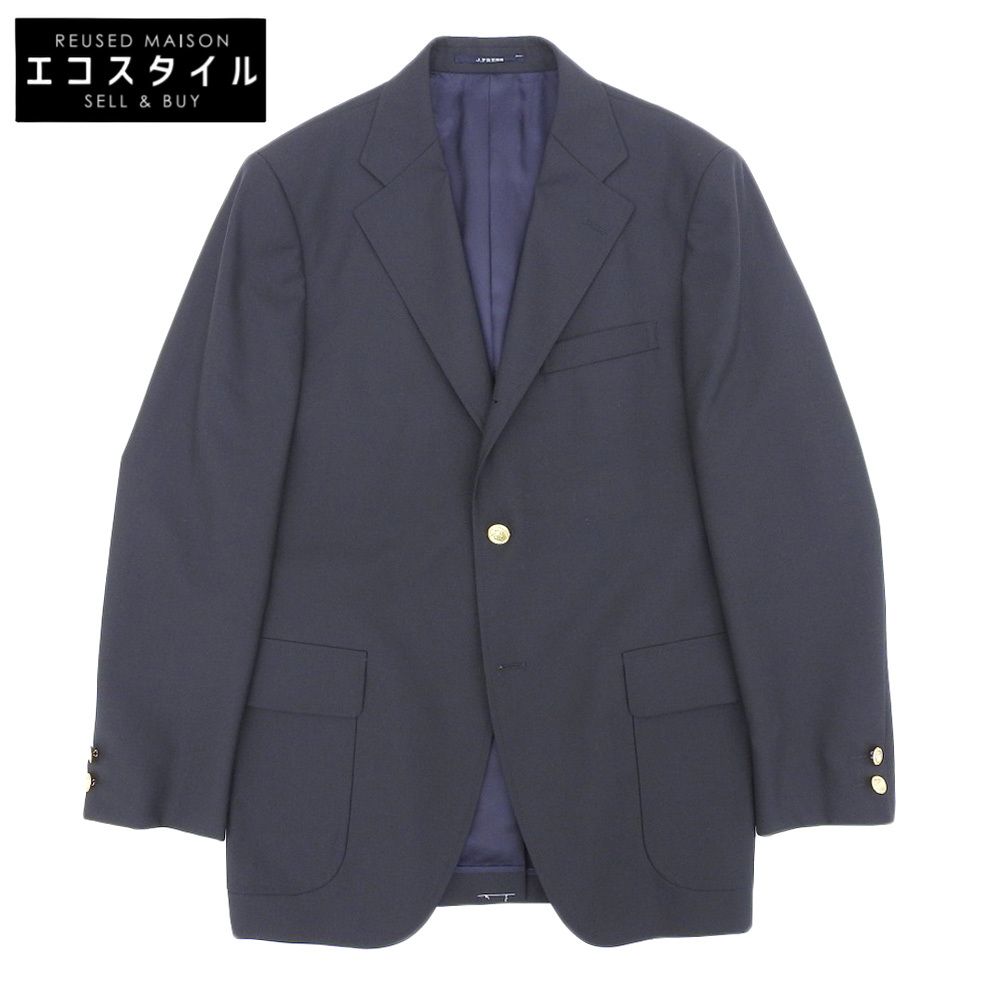 J.PRESS ジェイプレス 金釦 ブレザー ジャケット メンズ ネイビー 38 38