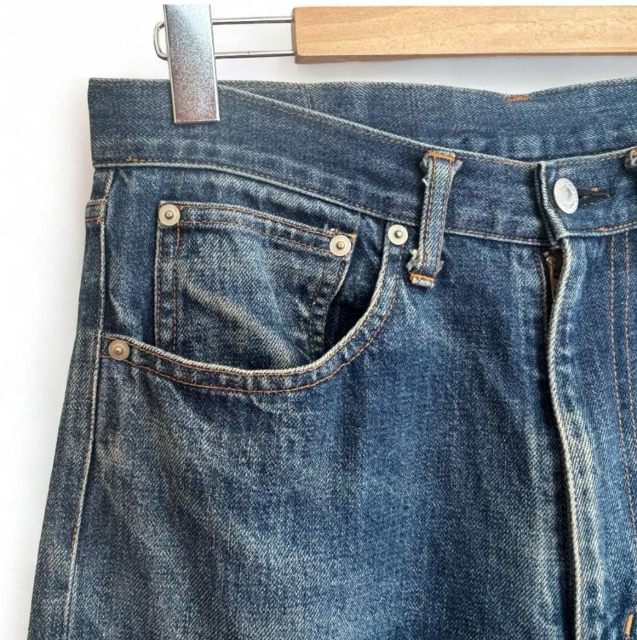 GOOD ENOUGHｘMORE ABOUT LESS セルビッチデニムジーンズ 00s≪GOOD ENOUGHxMORE ABOUT LESS≫ グッドイナフxモア