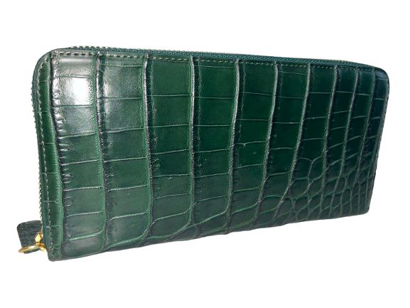 【GUODI】 ラウンドファスナー型 長財布　クロコダイル本革　箱付 Amazon | [GUODI] クロコダイル 本革 シャイニング 仕上げ