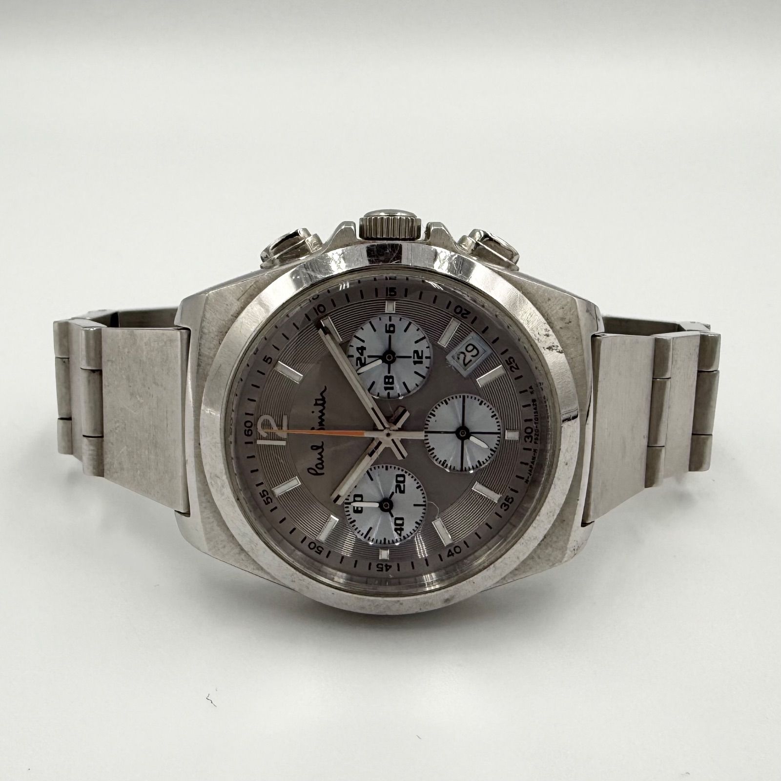 ポールスミス クロノグラフ F520-T008402 SS クォーツ メンズ 時計