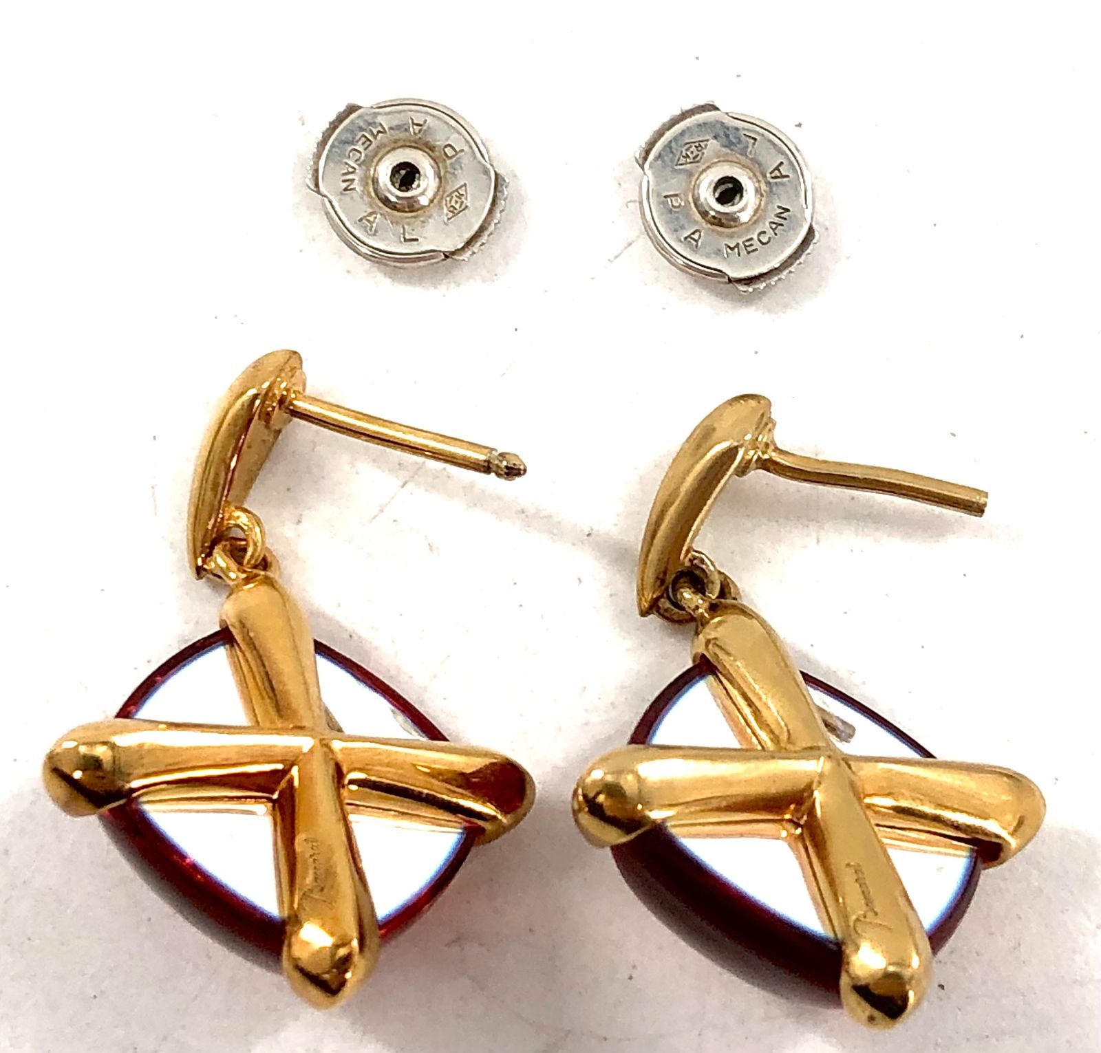 Baccarat バカラ Medici メディチ ピアス クリスタル 925 9.3g