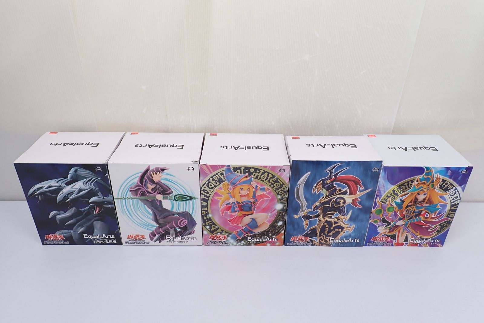 未開封 遊戯王 Equal Arts フィギュア 5点セット ブラック