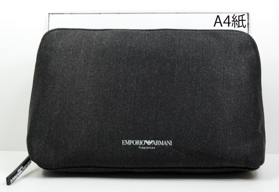 eaP1 新品未使用本物 ARMANI アルマーニ ノベルティポーチ - バッグ