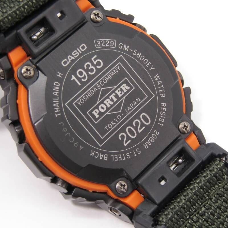 CASIO G-SHOCK Gショック GM-5600EY-1JR 吉田カバン PORTER 85th 386-91890 創業85周年記念モデル  TANKER 限定コラボ ブラック28008299 - メルカリ