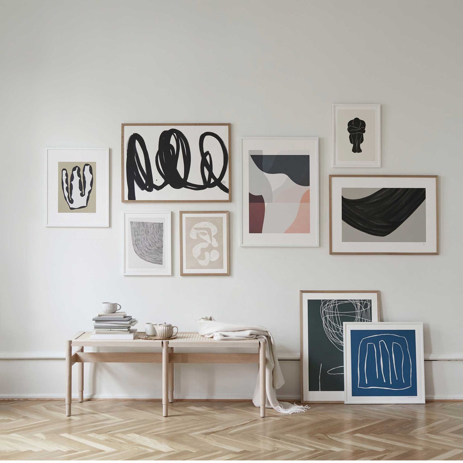 The Poster Club アートポスター 50×70cm Curves/124x10130-50x70