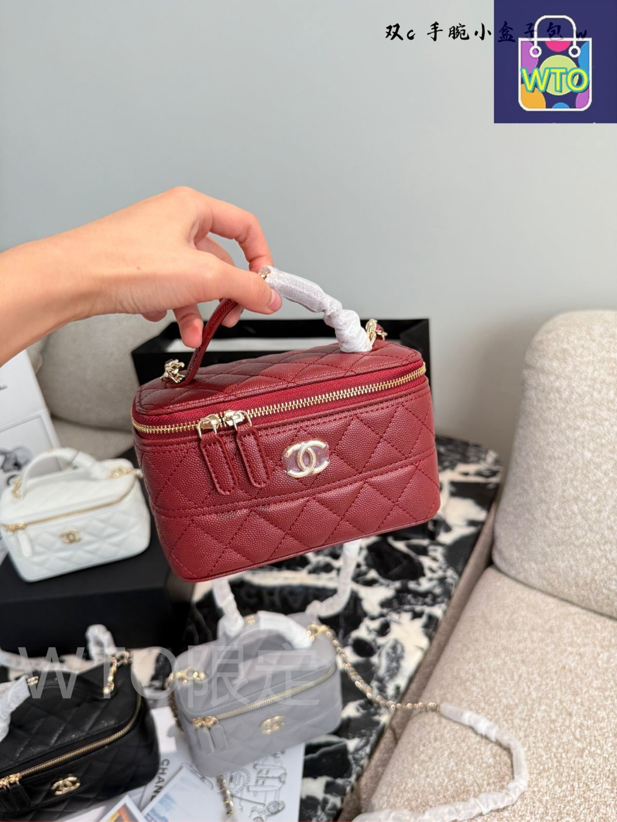 【25C★高級感あるブラックカラー】シャネル ジュエリーボックス 今日特価】CHANEL 25C シャネル 25C ハンドル ボックス バッグ