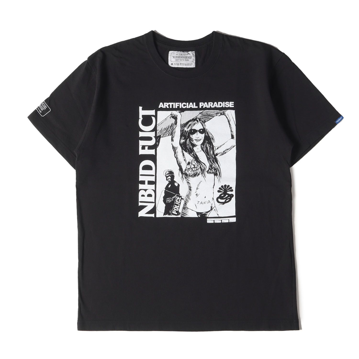NEIGHBORHOOD ネイバーフッド Tシャツ サイズ:M FUCT SSDD イラスト 