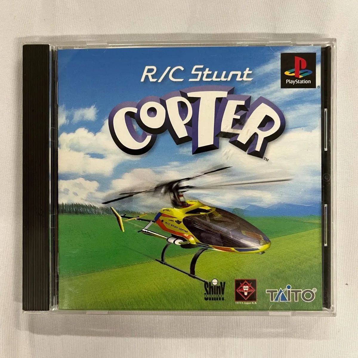 PS playStation プレイステーション R/C Stunt Copter R/Cスタントコプター 解説書付き 中古プレステソフト 【D14  - メルカリ