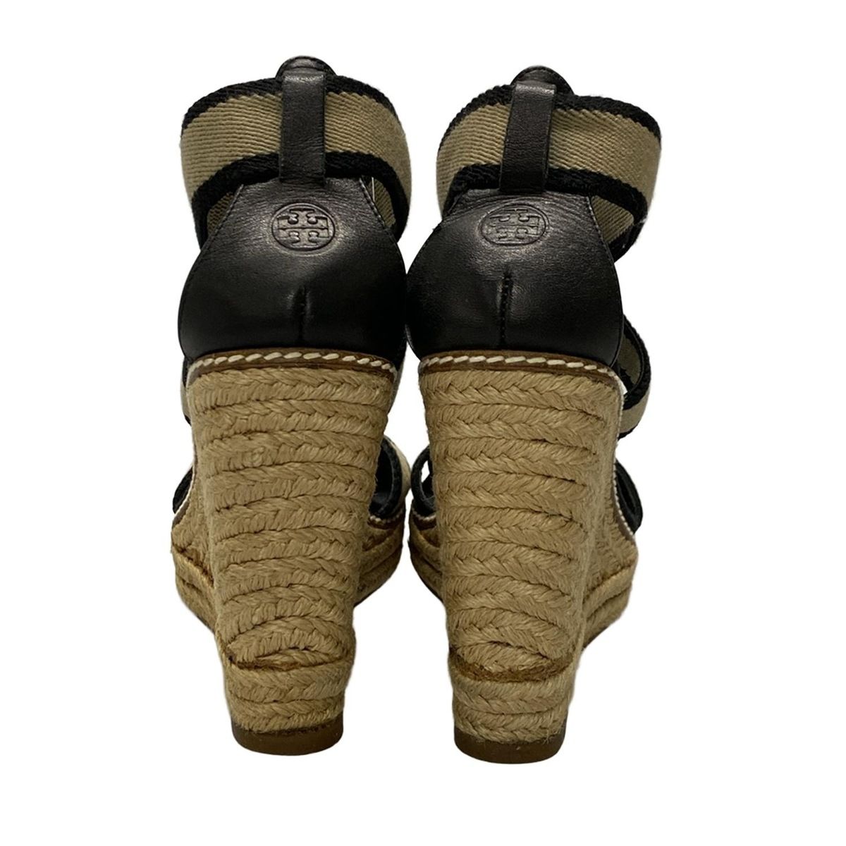 美品_Tory Burch サンダル 24cmサイズ7 トリーバーチ 中古・古着通販】TORY BURCH (トリーバーチ) サンダル ブラウン