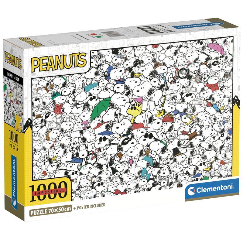 Clementoni スヌーピー PEANUTS ジグソーパズル パズル 1000ピース