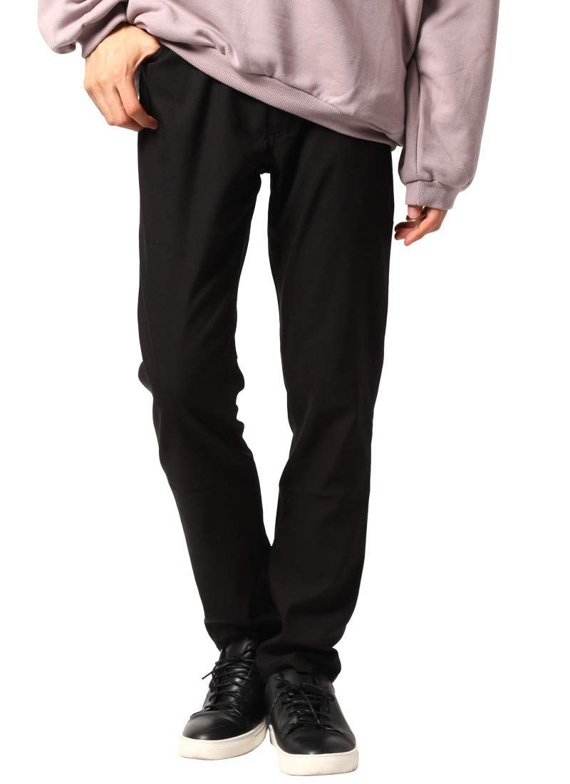 チノパン メンズ 伸縮 感激の履き心地 ストレッチ イージーパンツ [アーケード] スキニー 薄手 スマポケ対応 ボトムス