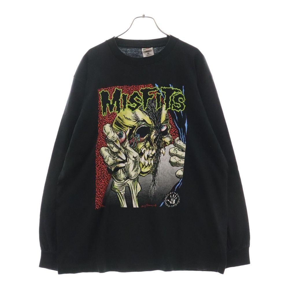 VINTAGE (ヴィンテージ) 90s Misfits PUSHEAD Design L/S TEE