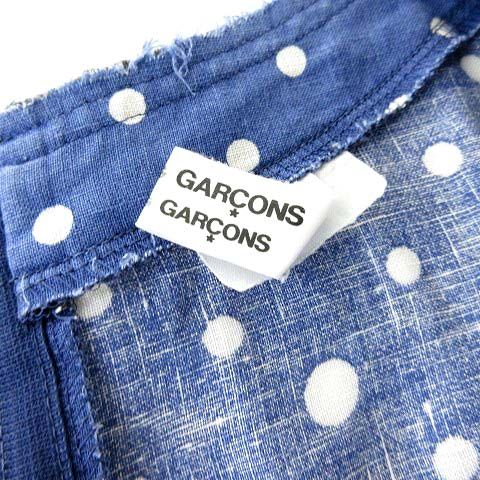 COMME des GARÇONS ドット柄 ノースリーブワンピース S コムデギャルソンコムデギャルソン COMME des GARCONS COMME des