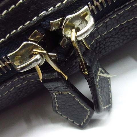 シセイ Cisei チセイ ブリーフケース ビジネスバッグ レザー ネイビー