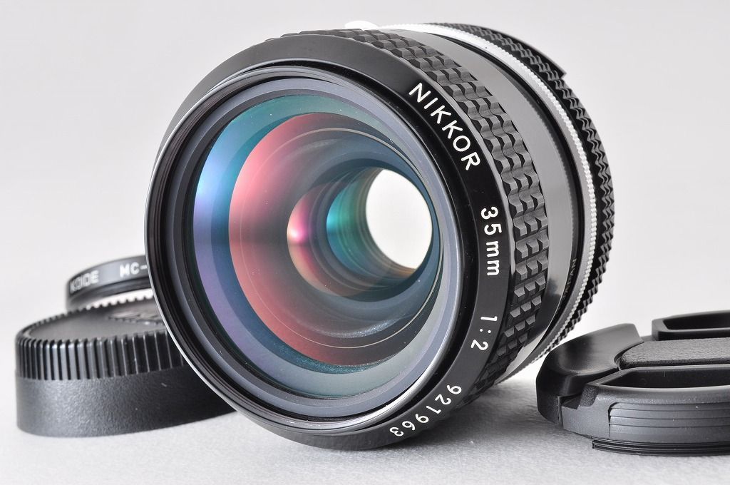 Nikon ニコン Ai NIKKOR 35mm f2 広角単焦点レンズ マニュアルフォーカス Fマウント