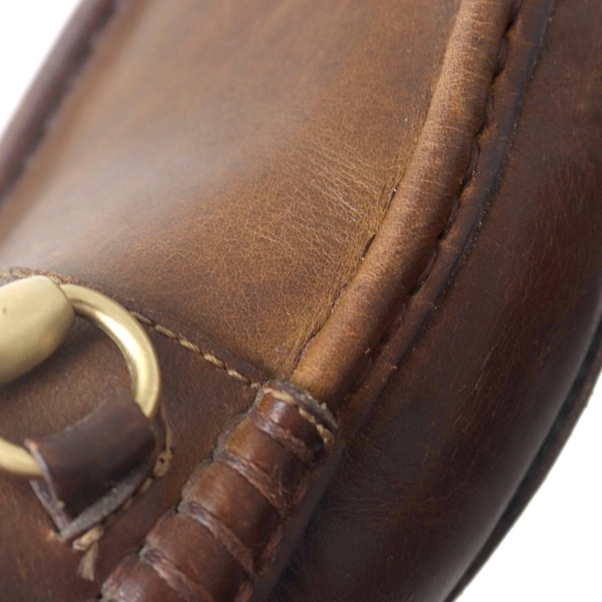 グッチ　ホースビット　ローファー　レザー　ブラウン　42.5 グッチ ホースビット 1953〕メンズ ローファー ・ダークブラウン