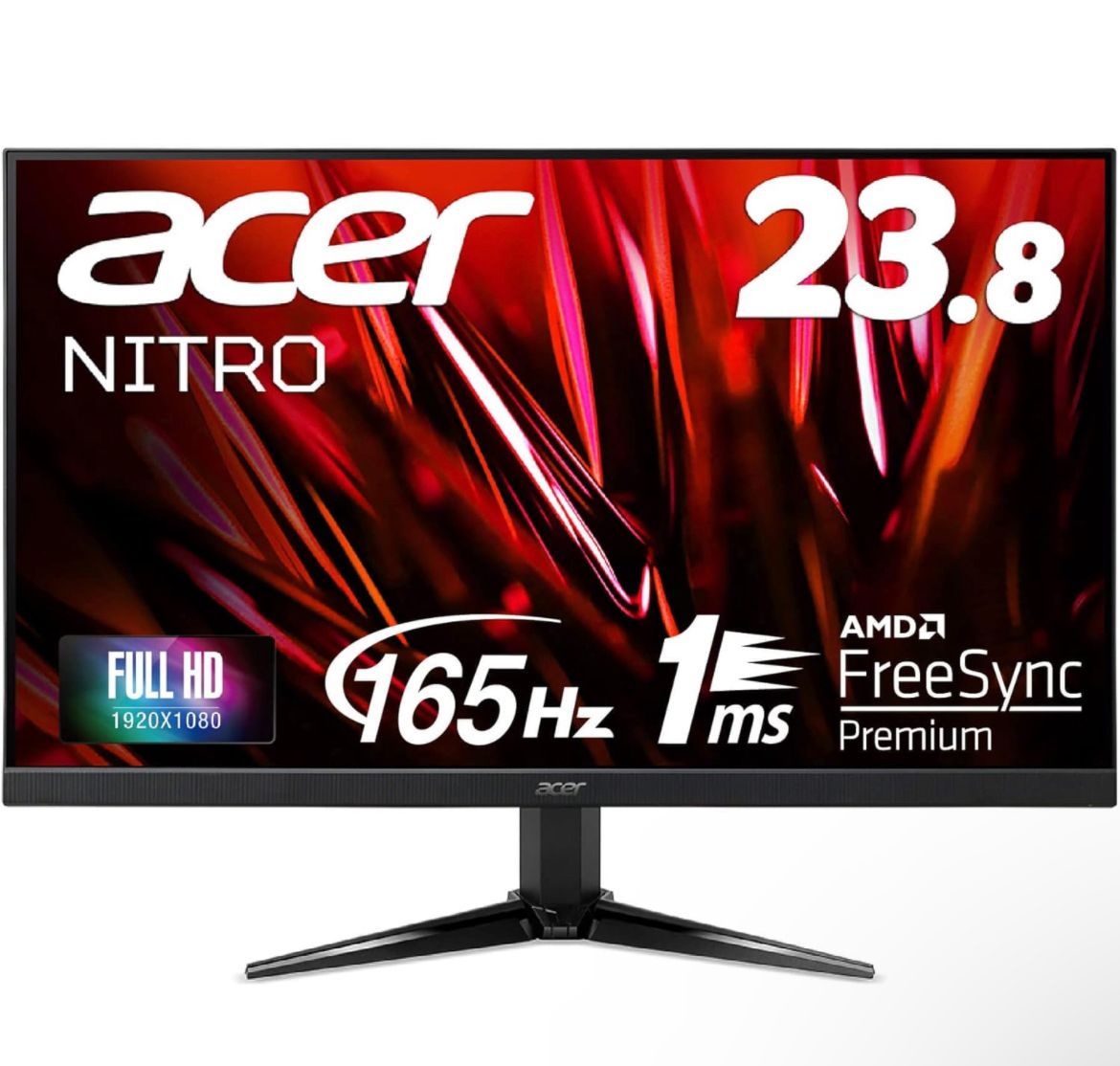 acer 165hzモニター 0.5ms 23.5インチ-