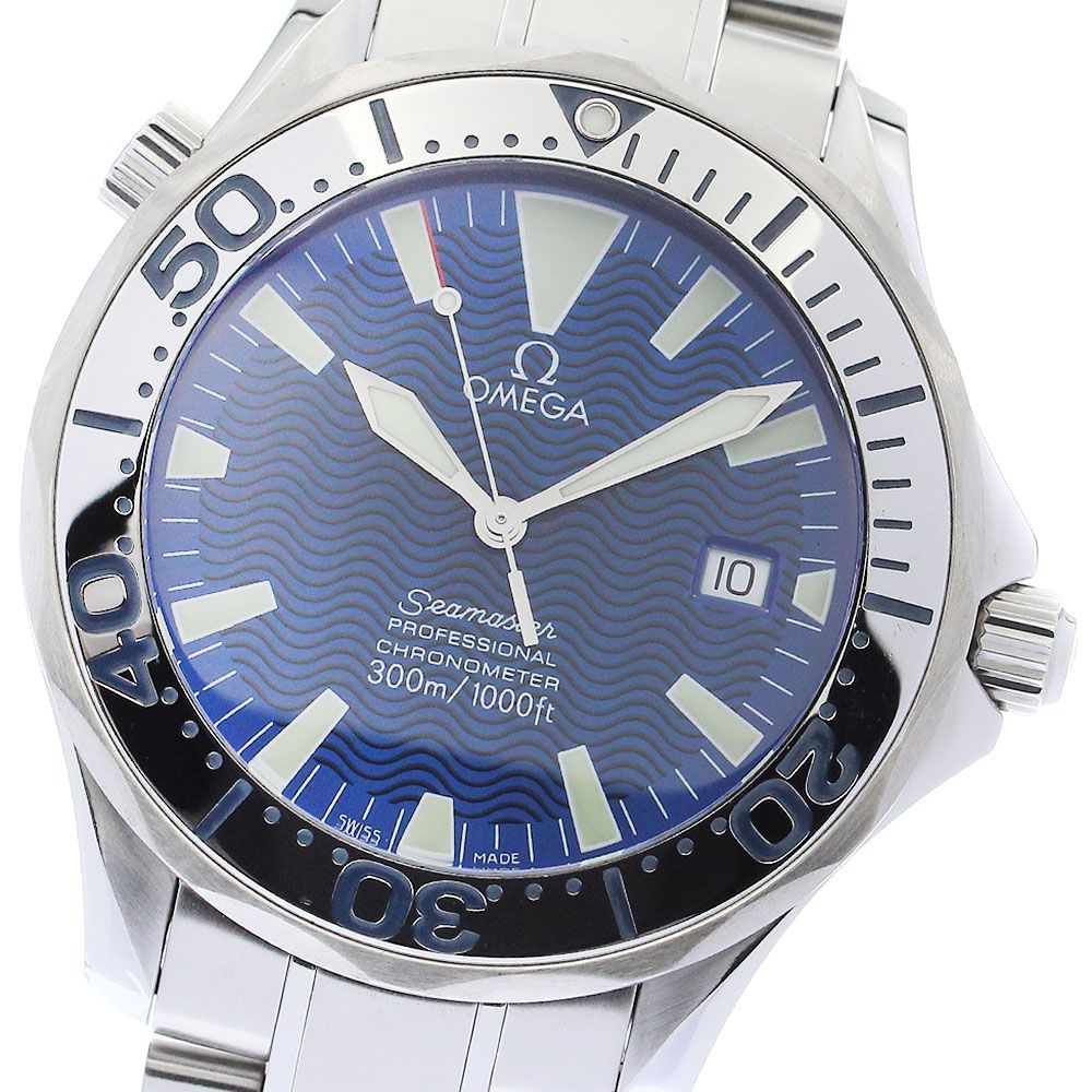 オメガ OMEGA 2255.80 シーマスター300 デイト 自動巻き メンズ _881876