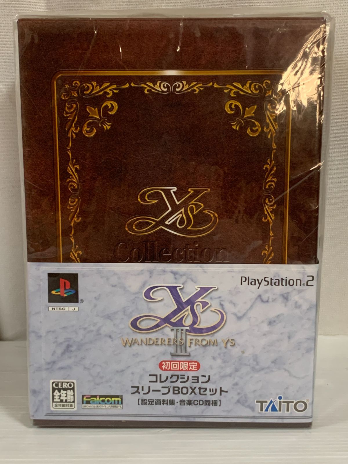 希少・ソフトシュリンク未開封】イースIII ～WANDERERS FROM Ys