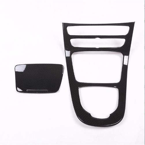 メルセデスベンツ Eクラス W213 コンソールギアパネルカバー カーボン調 メルセデスベンツ Eクラス W213 コンソールギアパネルカバー