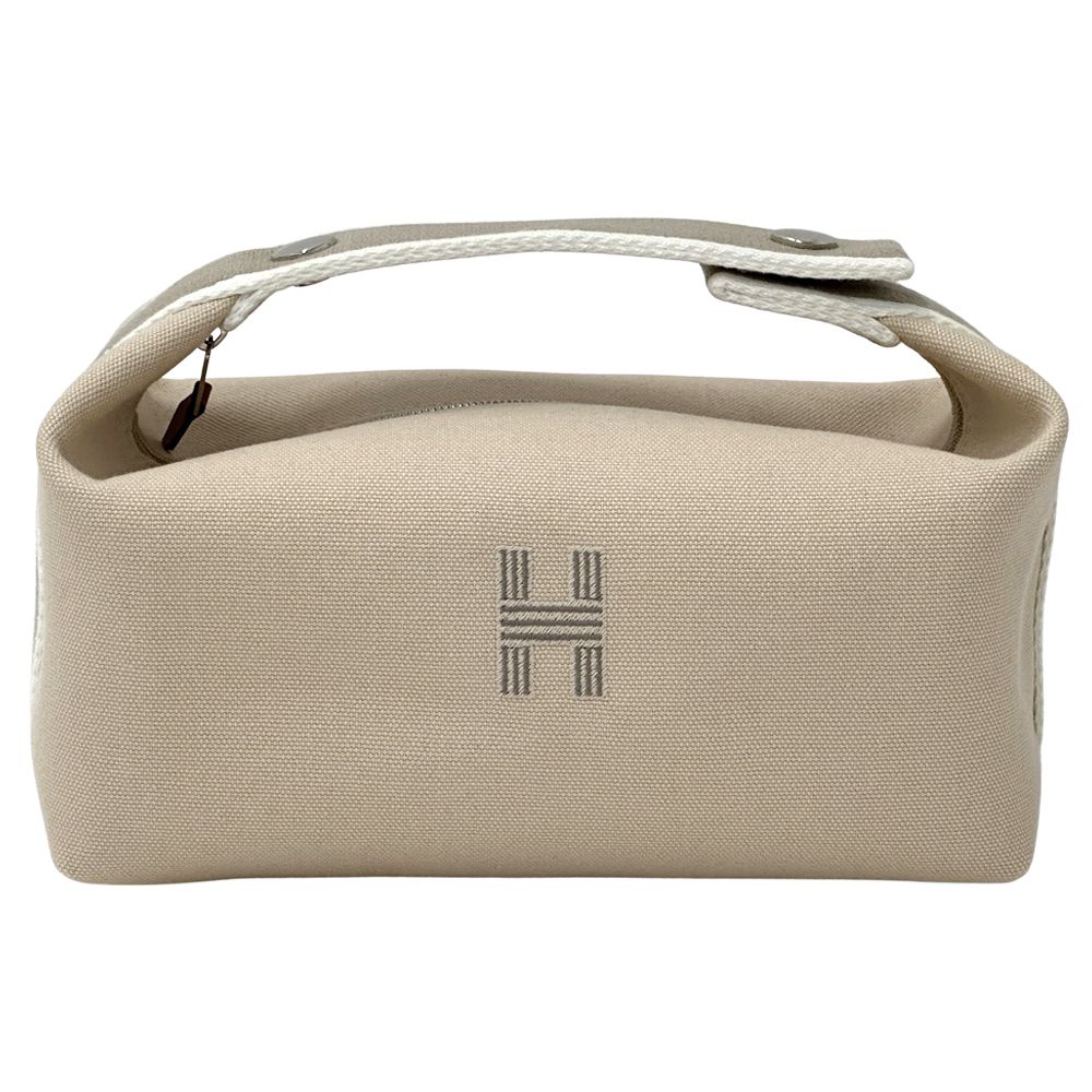 エルメス ブリッドアブラックPM ハンドバッグ ベージュ HERMES エルメス ポーチバッグ ブリッドアブラック BRIDE A BRAC