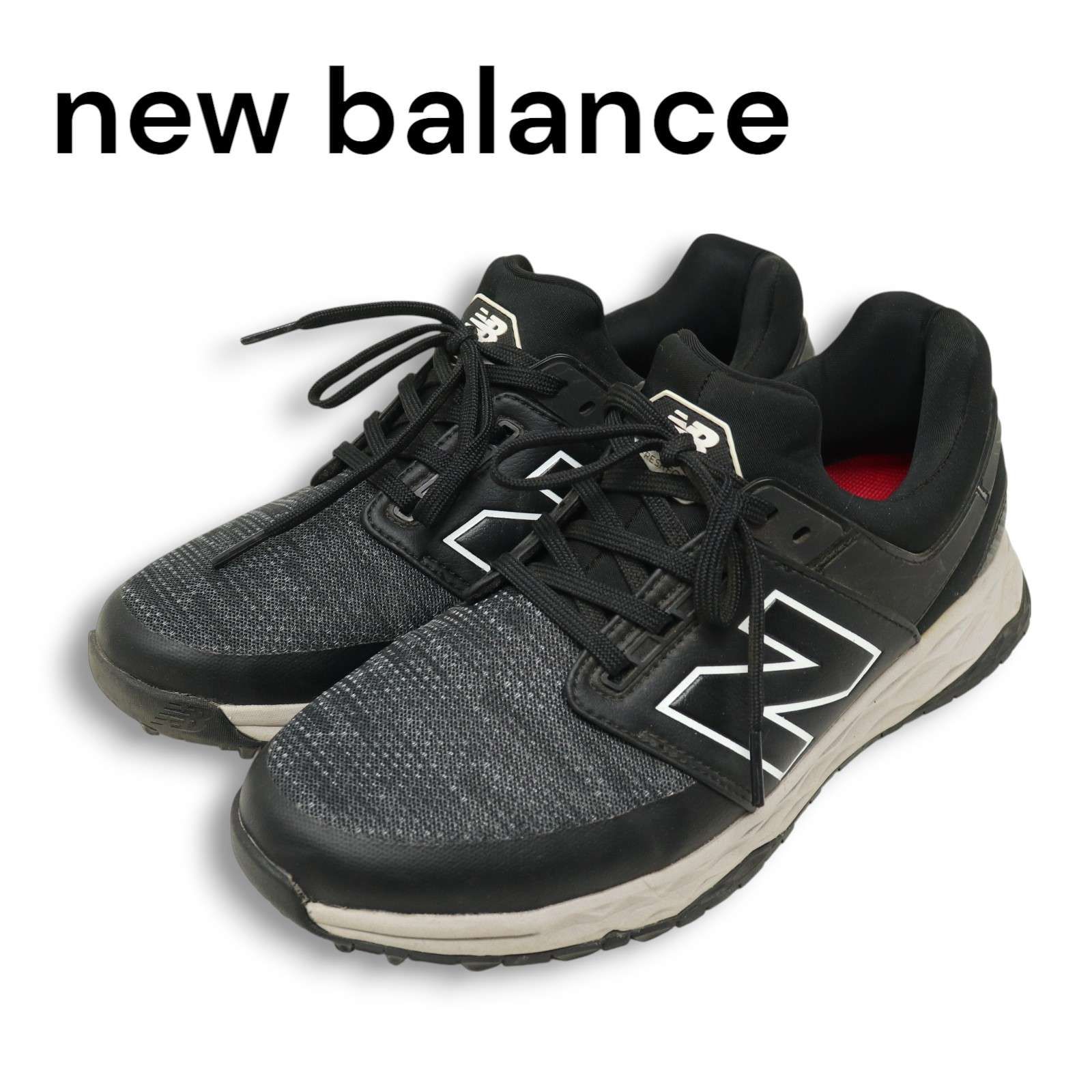 newbalance ゴルフ MG4100BK スパイクレス サイズ27cm NEW BALANCE GOLF ニューバランス ゴルフ MG4100BK☆ スパイクレス