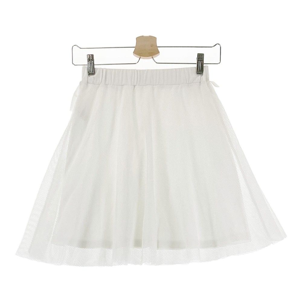 サイズ：36 ARCHIVIO アルチビオ メッシュ スカート ホワイト系