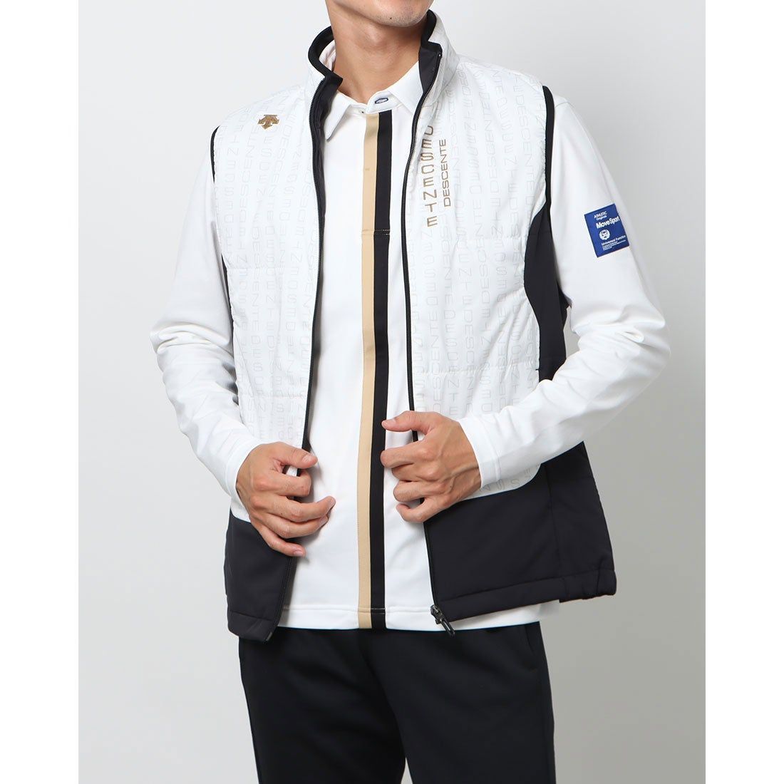 美品 デサント ゴルフ 中綿ベスト M メンズ DESCENTE GOLF 美品 デサント ゴルフ 中綿ベスト M メンズ DESCENTE GOLF