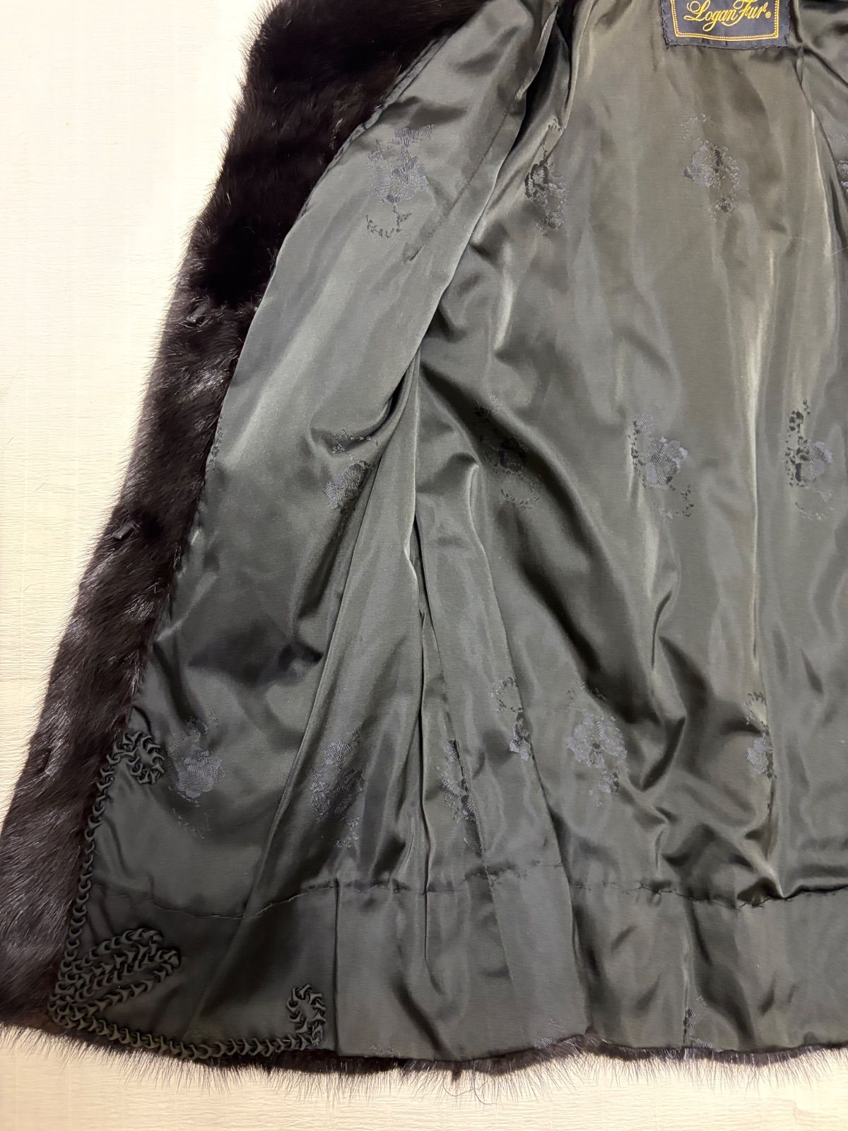 SAGA MINK Logan Fur ミンクコート 毛皮 リアルファー C25102625