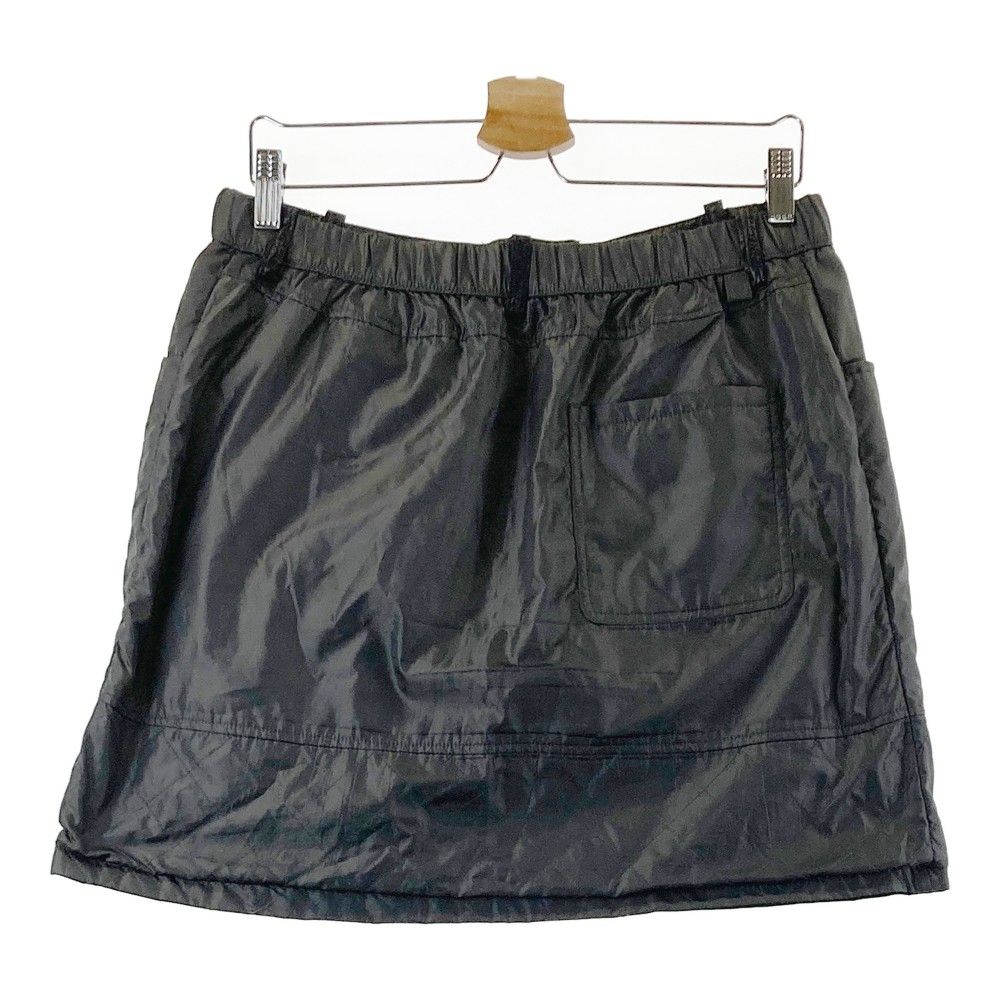 【新品】Munsingwear リバーシブルジャケット LLサイズ Munsingwear ダウンジャケット ブラック⁄ブルー リバーシブル マフラー