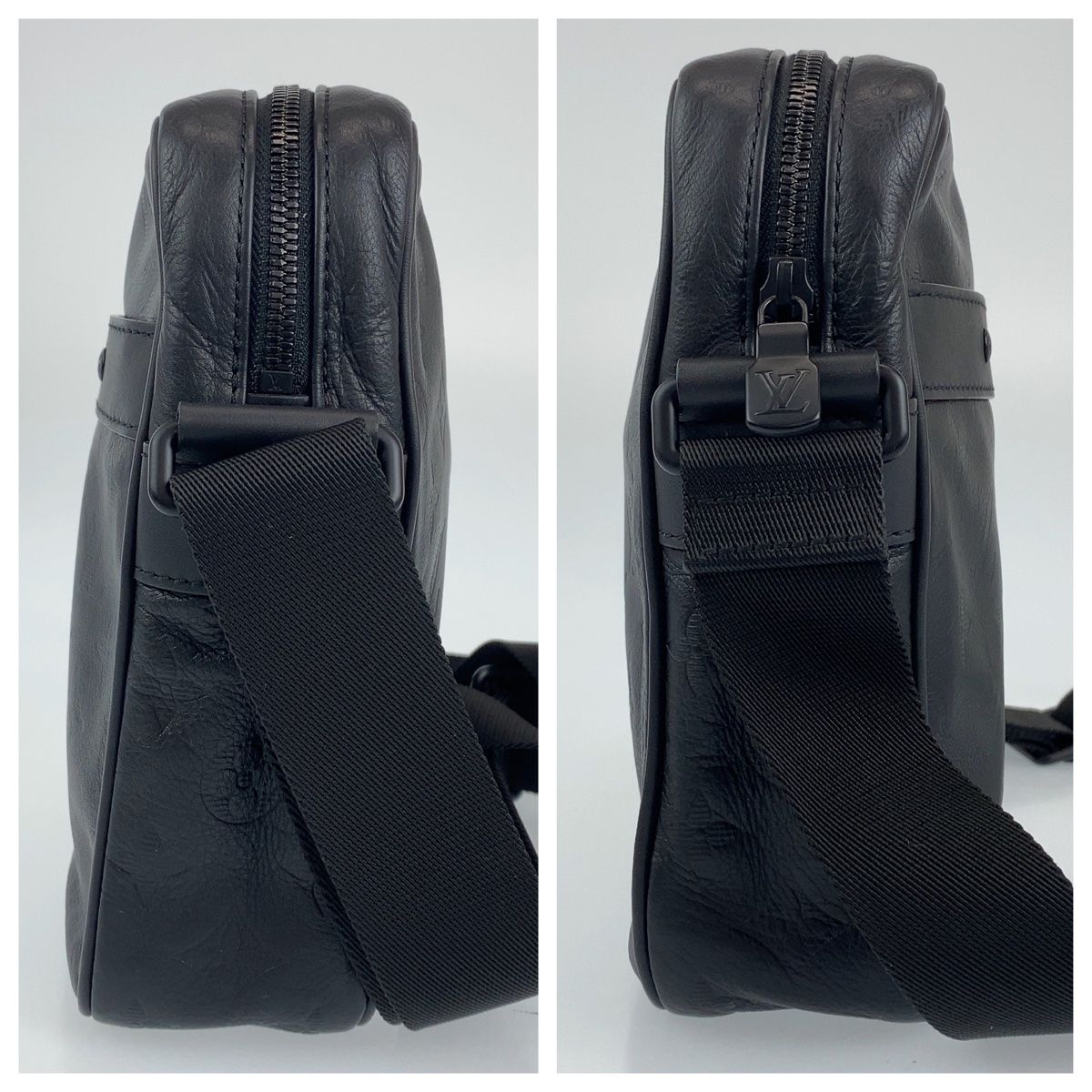 LOUIS VUITTON ルイヴィトン モノグラム シャドウ ダヌーブPM ブラック