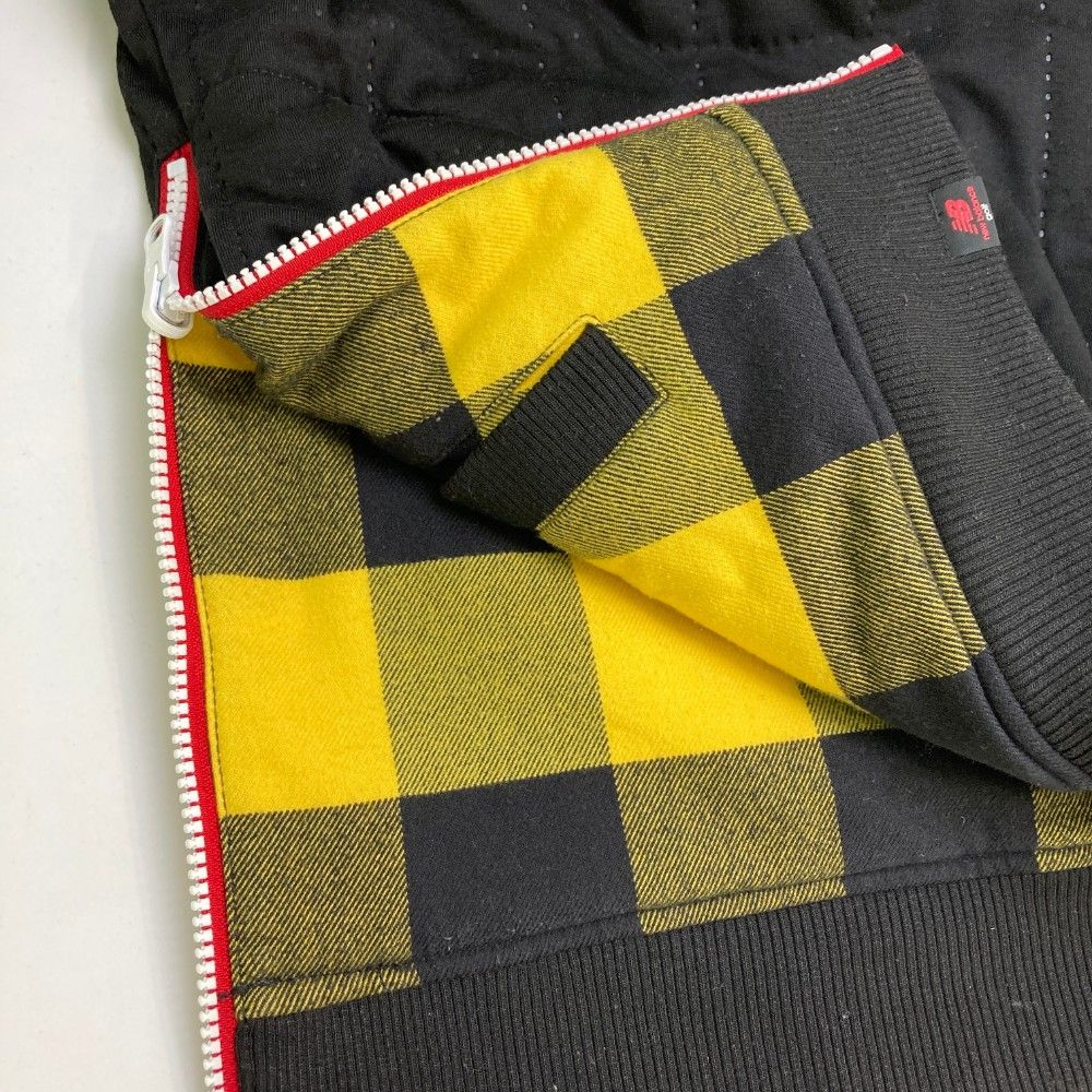 サイズ：1 NEW BALANCE GOLF ニューバランス ; リバーシブル 中綿ブルゾン チェック柄 イエロー系 [240101426009] ゴルフウェア レディース ストスト サイズ：1 NEW BALANCE GOLF ニューバランス リバーシブル 中綿