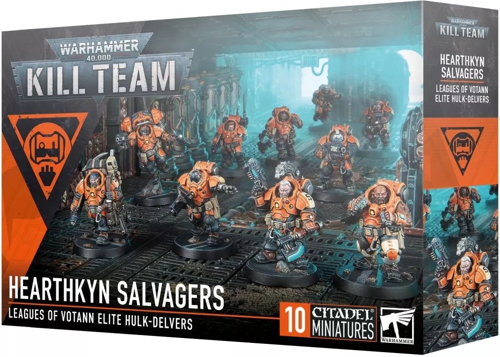 ミニチュアゲーム キルチーム ハースキン サルヴェイジャー ウォーハンマー40000 Kill Team Hearthkyn Salvagers 103-33