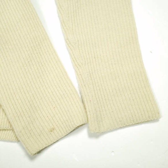 AURALEE オーラリー 日本製 WOOL RIB KNIT LACE-UP P/O 14.5